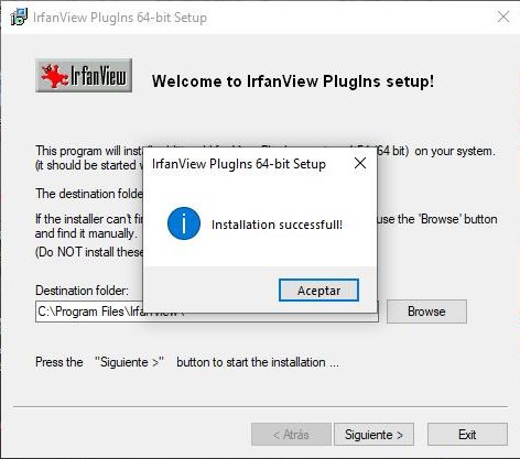 irfanview presentation error